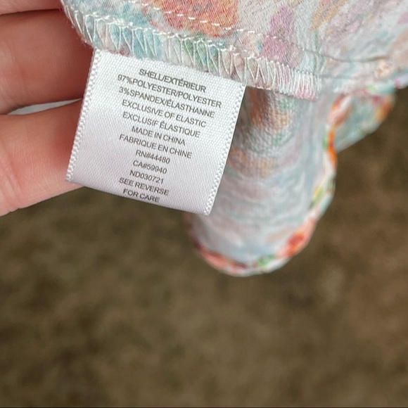 NEW FOURTEENTH PLACE Floral Tiered High-Low Maxi Dress XS - Picture 14 of 17